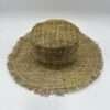 Light Yellow Frill Hemp Hat