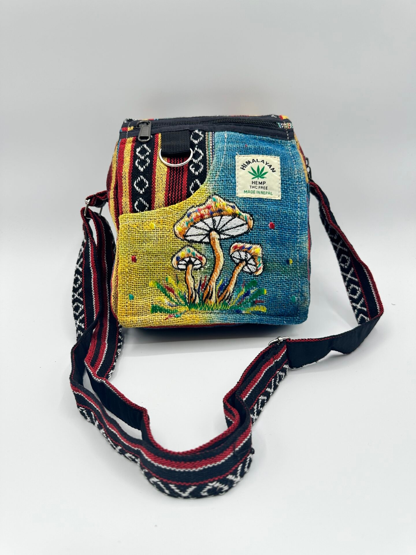 Tie dye Himalayan Hemp Camera Bag