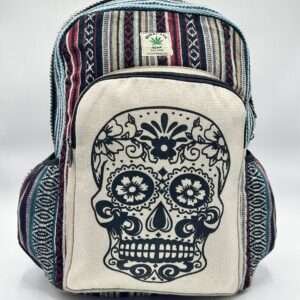 Normal skull print backpack