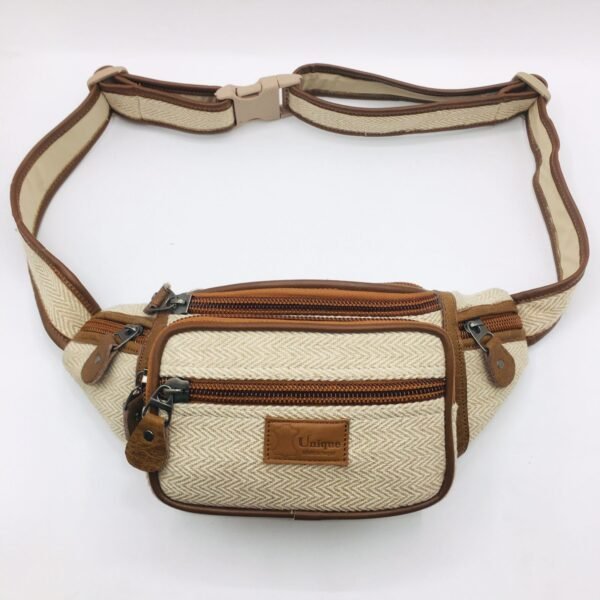 Stylish Hemp and gheri mix Fanny pack