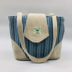 Hemp and Gheri cotton mix shoulder bag