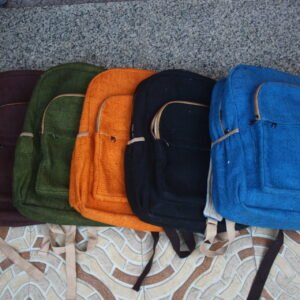 colorful hemp backpacks