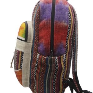 Tie-Dye Mixed Hemp Gheri Backpack